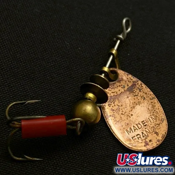  Mepps Aglia 0 (60 початок 70-x), мідь, 2,5, блешня оберталка (вертушка) #23950