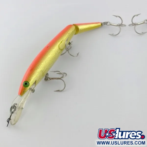 Rebel Fastrac  F12 Jointed, Помаранчевий/золото, 12,5, воблер #23952