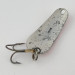  Dura Pack Spoon japan, nikiel/biały/czerwony, 7, блесна коливалка (колебалка) #23965