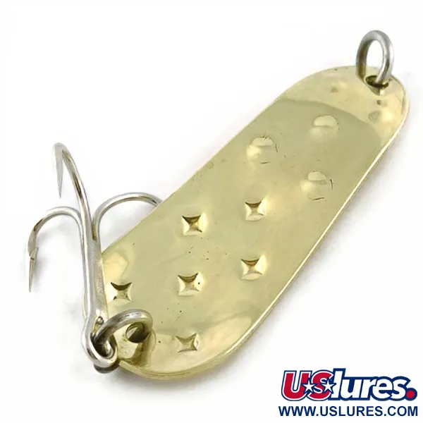  Luhr Jensen Alpena Diamond, нікель/зелений, 14, блесна коливалка (колебалка) #23966