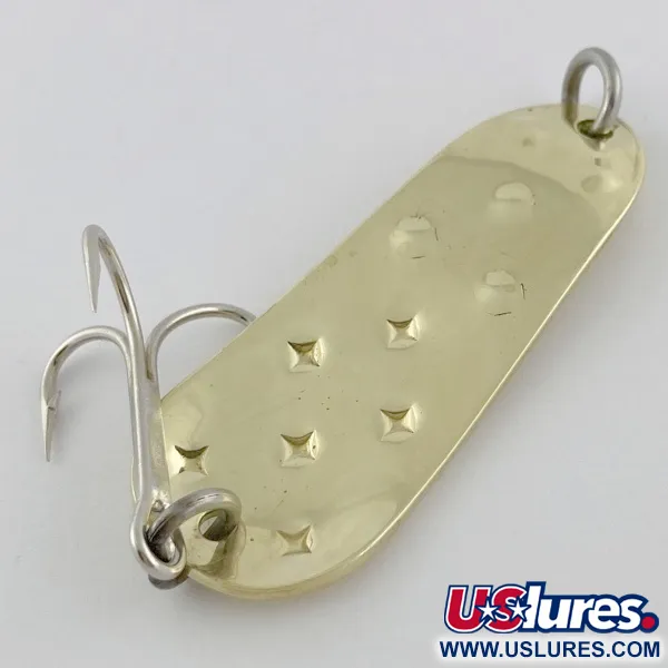  Luhr Jensen Alpena Diamond, нікель/зелений, 14, блесна коливалка (колебалка) #23966