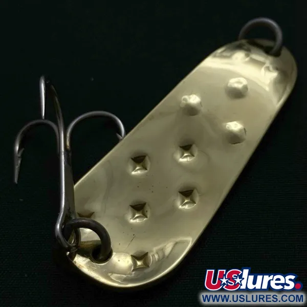  Luhr Jensen Alpena Diamond, нікель/зелений, 14, блесна коливалка (колебалка) #23966