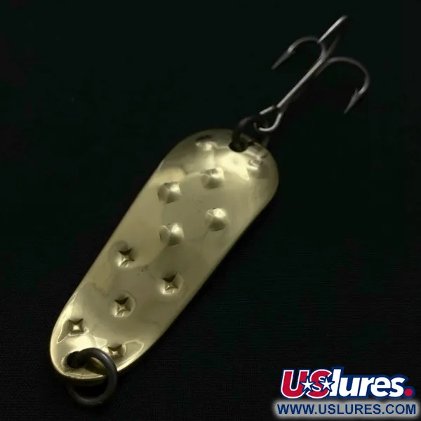  Luhr Jensen Alpena Diamond, нікель/зелений, 14, блесна коливалка (колебалка) #23966