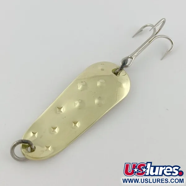  Luhr Jensen Alpena Diamond, нікель/зелений, 14, блесна коливалка (колебалка) #23966