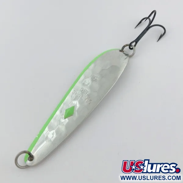  Luhr Jensen Diamond King 4, нікель, 14, блесна коливалка (колебалка) #23978