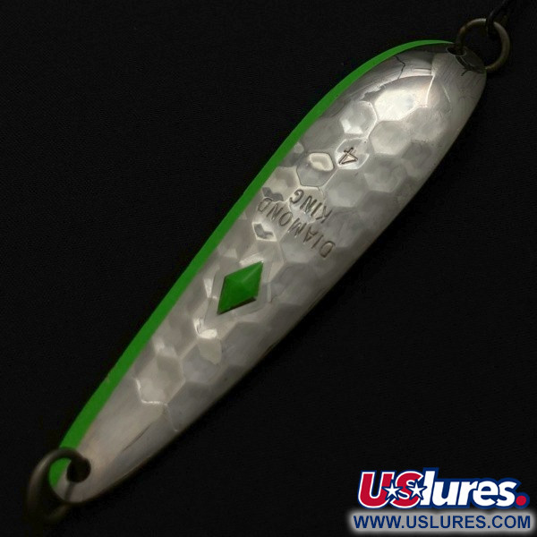  Luhr Jensen Diamond King 4, нікель, 14, блесна коливалка (колебалка) #23978