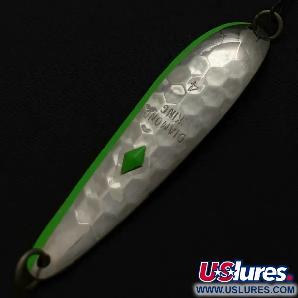  Luhr Jensen Diamond King 4, нікель, 14, блесна коливалка (колебалка) #23978