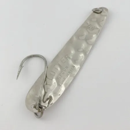 Luhr Jensen Flutter Spoon 44, нікель, 4, блесна коливалка (колебалка) #23985