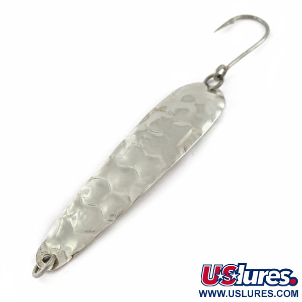  Luhr Jensen Flutter Spoon 44, нікель, 4, блесна коливалка (колебалка) #23985
