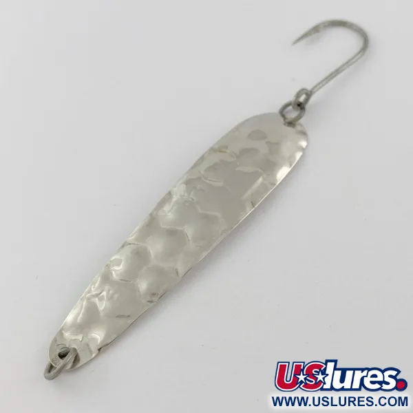  Luhr Jensen Flutter Spoon 44, нікель, 4, блесна коливалка (колебалка) #23985