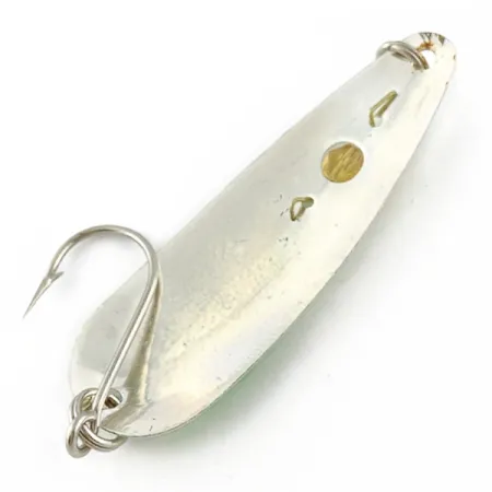 Red Eye Lures Red Eye Evil Eye Glow, нікель/білий/ Glow - світиться у темряві, 6, блесна коливалка (колебалка) #23986