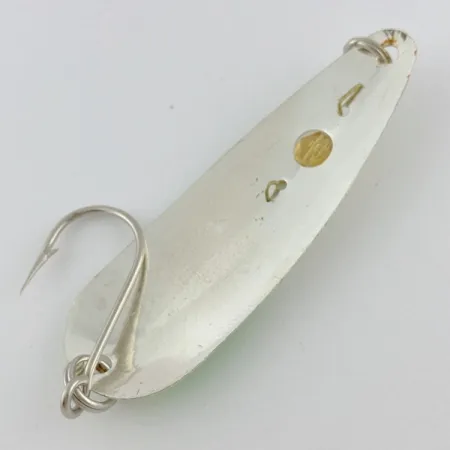 Red Eye Lures Red Eye Evil Eye Glow, нікель/білий/ Glow - світиться у темряві, 6, блесна коливалка (колебалка) #23986