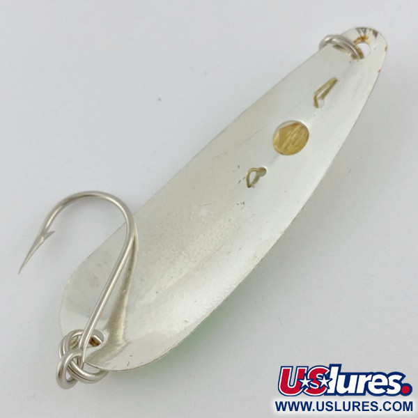 Red Eye Lures Red Eye Evil Eye Glow, нікель/білий/ Glow - світиться у темряві, 6, блесна коливалка (колебалка) #23986