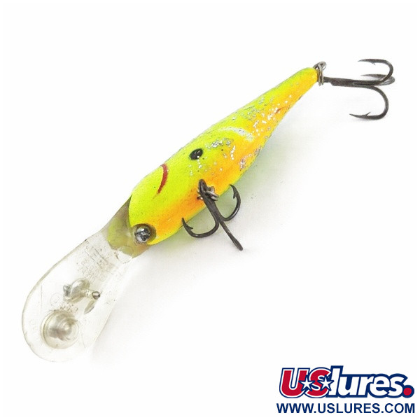  Rebel Double Deep Shad, шартрез, 5, воблер #23991