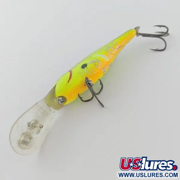  Rebel Double Deep Shad, шартрез, 5, воблер #23991