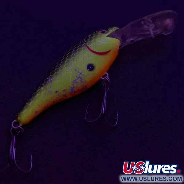  Rebel Double Deep Shad, шартрез, 5, воблер #23991