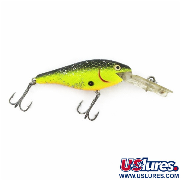  Rebel Double Deep Shad, шартрез, 5, воблер #23991
