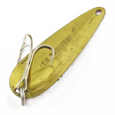 Len Thompson #2, червоний/золото, 28, блесна коливалка (колебалка) #24013