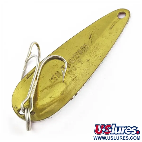  Len Thompson #2, червоний/золото, 28, блесна коливалка (колебалка) #24013