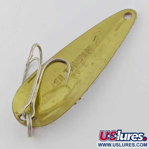  Len Thompson #2, червоний/золото, 28, блесна коливалка (колебалка) #24013