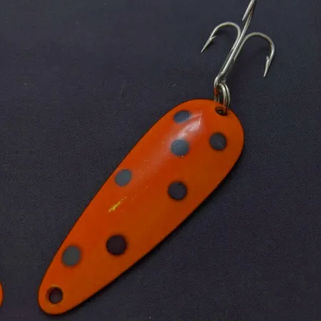 Len Thompson #2, червоний/золото, 28, блесна коливалка (колебалка) #24014