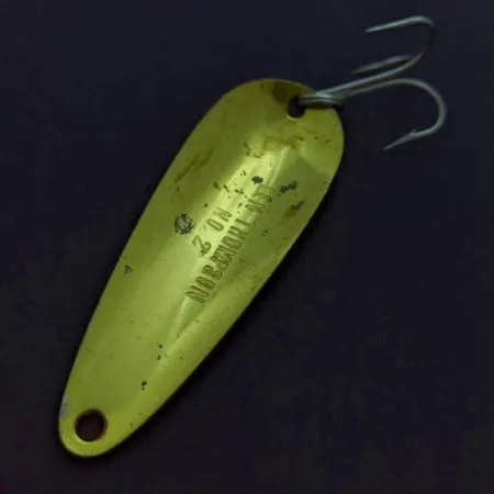 Len Thompson #2, червоний/золото, 28, блесна коливалка (колебалка) #24014