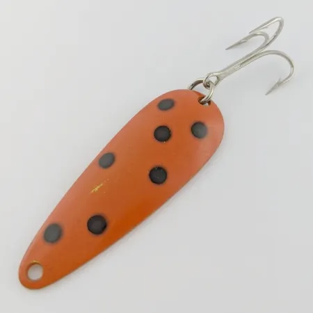 Len Thompson #2, червоний/золото, 28, блесна коливалка (колебалка) #24014