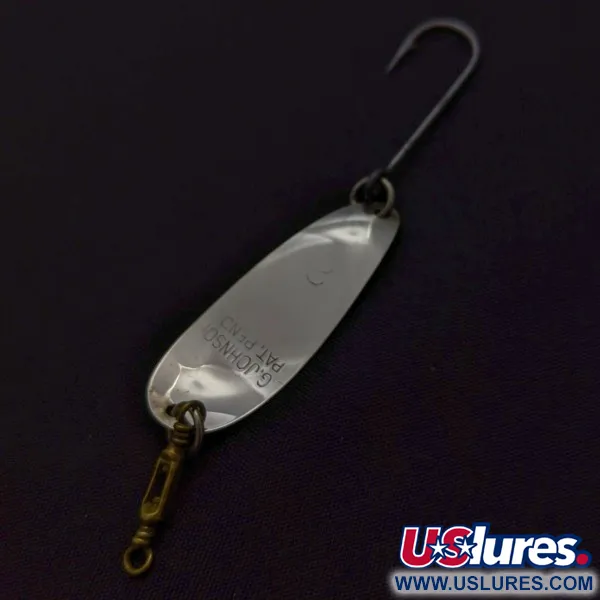 Luhr Jensen LG Johnson #2, нікель, 2,5, блесна коливалка (колебалка) #24020