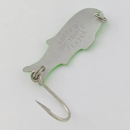 Shoff's Big Triple Teazer, green, 2, блесна коливалка (колебалка) #24024