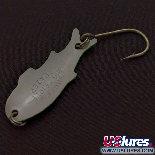  Shoff's Big Triple Teazer, green, 2, блесна коливалка (колебалка) #24024