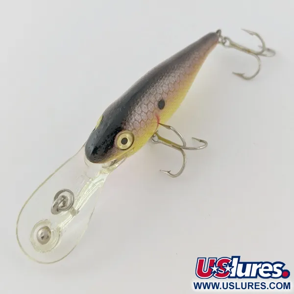  Rebel Double Deep Shad, brown/yellow, 5, воблер #24030