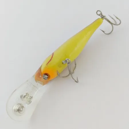 Rebel Double Deep Shad, brown/yellow, 5, воблер #24030