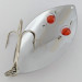  Herter's Glass Eye Spoon, нікель/червоні очі, 60, блесна коливалка (колебалка) #24036