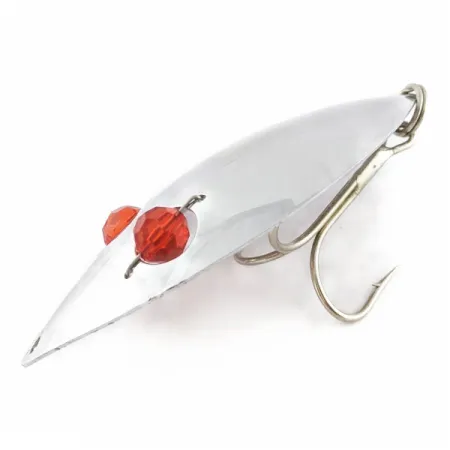 Herter's Glass Eye Spoon, нікель/червоні очі, 60, блесна коливалка (колебалка) #24036