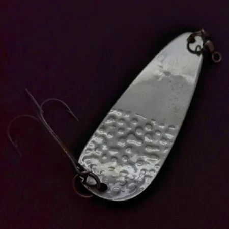 Miller Flutter Spin 3 Блешня, Срібло, 1/2oz, Hammered Finish, #24041