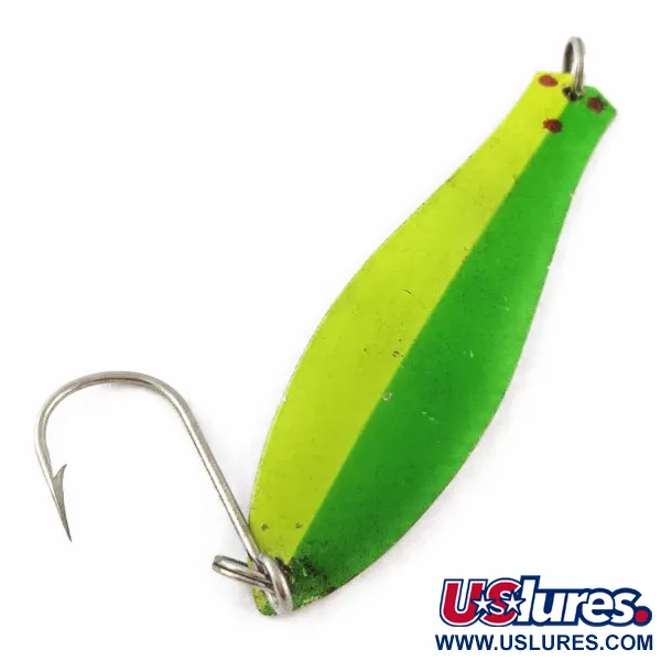 Prescott Spinner Little Doctor 275, нікель/зелений, 21, блесна коливалка (колебалка) #24042