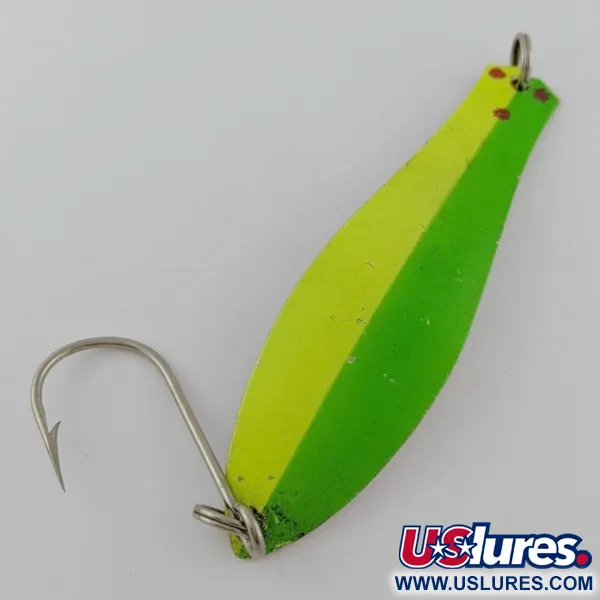 Prescott Spinner Little Doctor 275, нікель/зелений, 21, блесна коливалка (колебалка) #24042