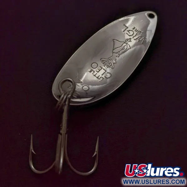 Seneca Little Cleo (Hula Girl), нікель/синій, 21, блесна коливалка (колебалка) #24050