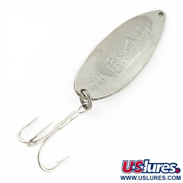 Seneca Little Cleo (Hula Girl), нікель/синій, 21, блесна коливалка (колебалка) #24050