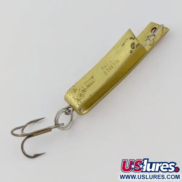 Luhr Jensen Super-Duper 503, чорний/золото/червоний, 4,3, блесна коливалка (колебалка) #24052