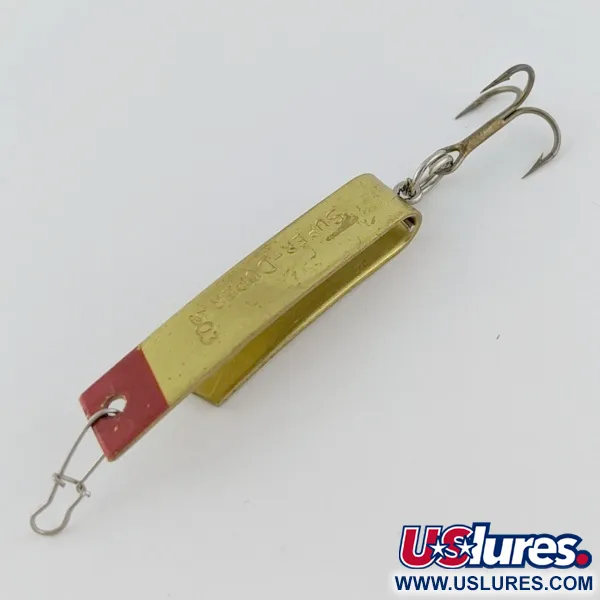 Luhr Jensen Super-Duper 503, чорний/золото/червоний, 4,3, блесна коливалка (колебалка) #24052