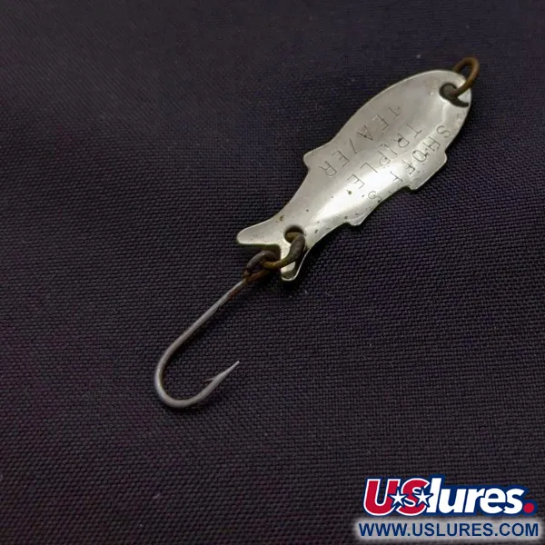  Shoff's Triple Teazer, нікель, 3,5, блесна коливалка (колебалка) #24069