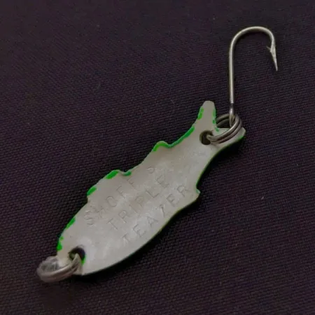 Shoff's Triple Teazer, green, 1, блесна коливалка (колебалка) #24070