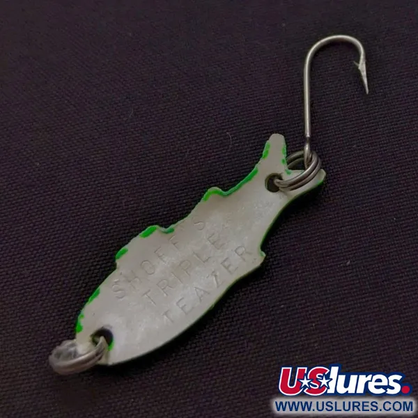 Shoff's Triple Teazer, green, 1, блесна коливалка (колебалка) #24070