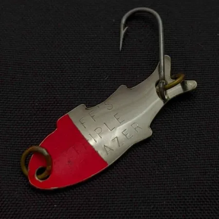 Shoff's Triple Teazer, червоний/нікель, 1, блесна коливалка (колебалка) #24071