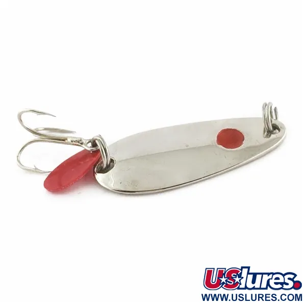  Les Davis Hotrod, nikiel/czerwony, 5, блесна коливалка (колебалка) #24072