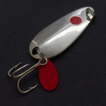 Les Davis Hotrod, nikiel/czerwony, 5, блесна коливалка (колебалка) #24072