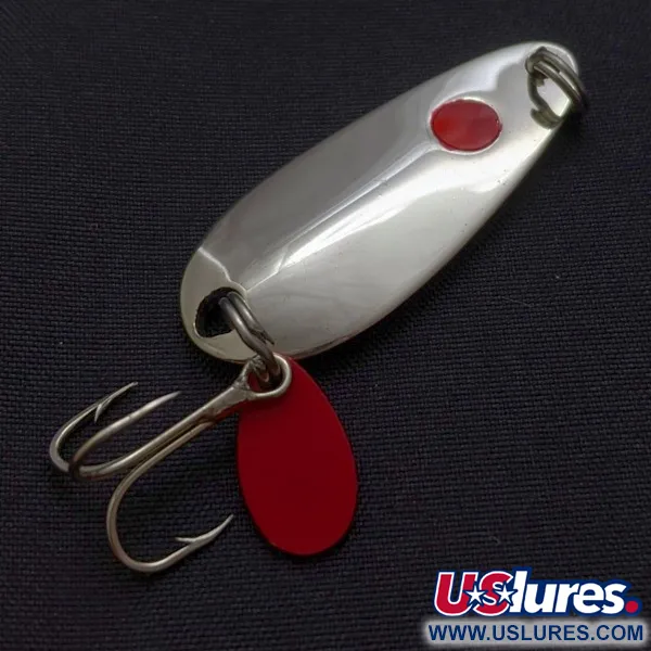  Les Davis Hotrod, nikiel/czerwony, 5, блесна коливалка (колебалка) #24072