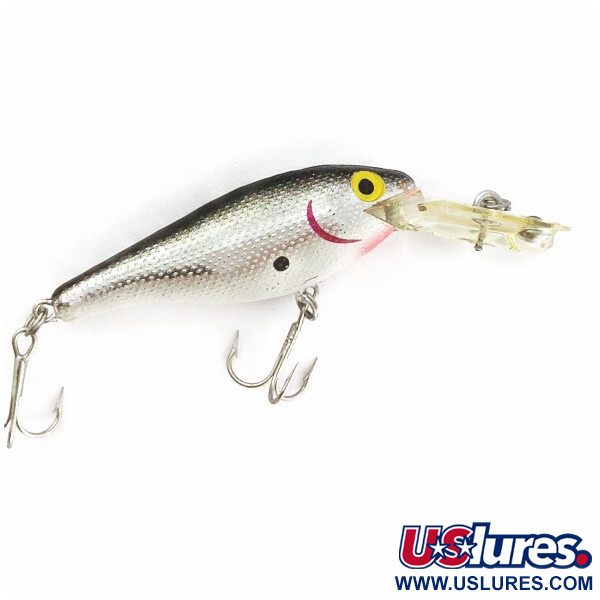  Rebel Double Deep Shad, Silver, 5, воблер #24076