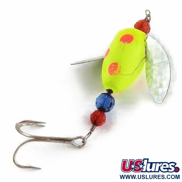 Yakima Bait Worden's Spin-n-Glo, помаранчевий/жовтий, 8, блешня оберталка (вертушка) #24081